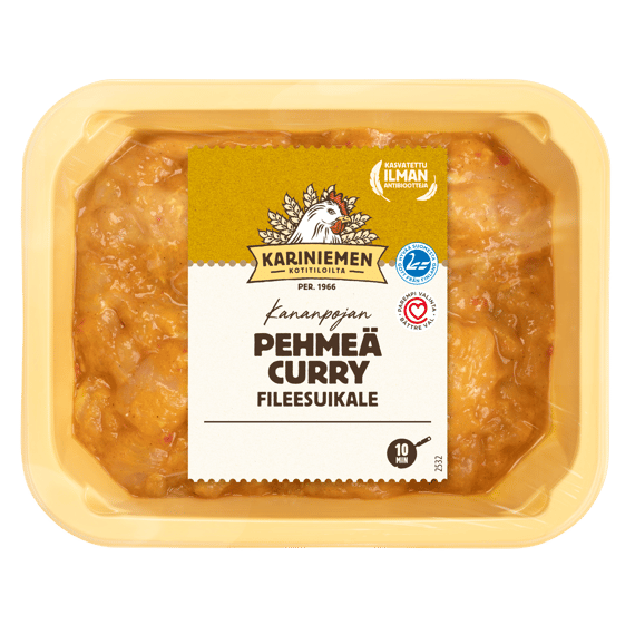 Kariniemen Kananpojan fileesuikale pehmeä curry