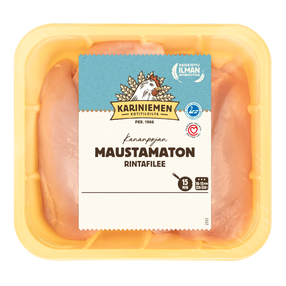 Kariniemen Kananpojan rintafilee maustamaton