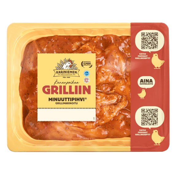Kariniemen Kananpojan Minuuttipihvi® Grillimarinoitu