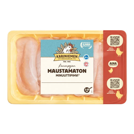 Kariniemen Kananpojan Minuuttipihvi® maustamaton