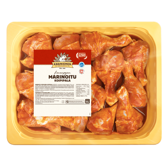 Kariniemen Kananpojan Koipipala marinoitu