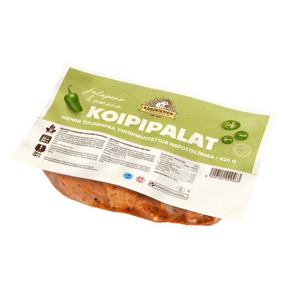 Kariniemen Kananpojan koipipala jalapeno-omena