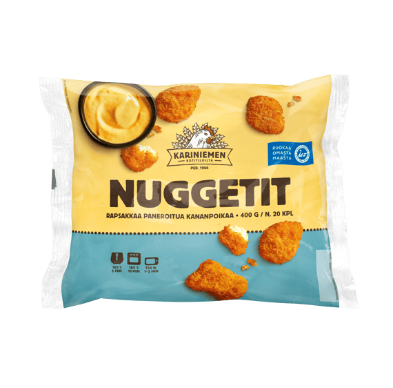 Kariniemen Kananpojan Nuggetit 400g