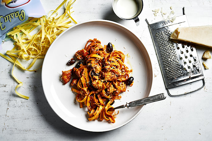 Kanapasta arrabiata