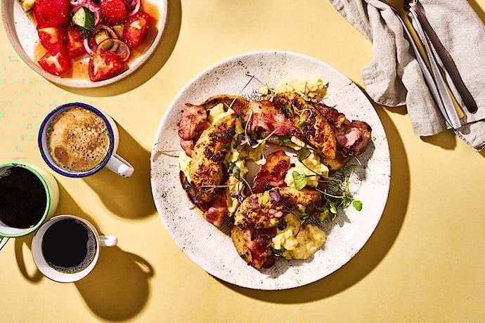 Ultimaattinen kana-pekonileipä