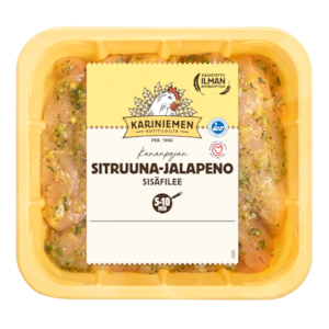 Kariniemen Kananpojan sisäfilee sitruuna-jalapeno