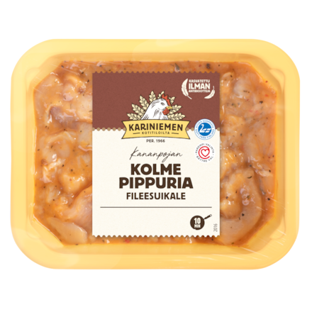 Kariniemen Kananpojan fileesuikale Kolme pippuria