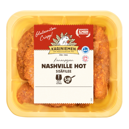 Kariniemen Kananpojan sisäfilee Nashville Hot