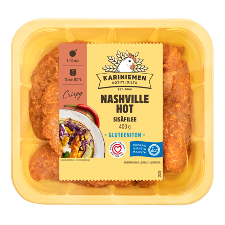 Kariniemen Kananpojan sisäfilee Nashville Hot