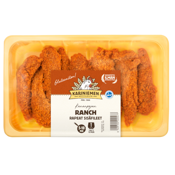 Kariniemen Kananpojan Rapeat sisäfileet Ranch