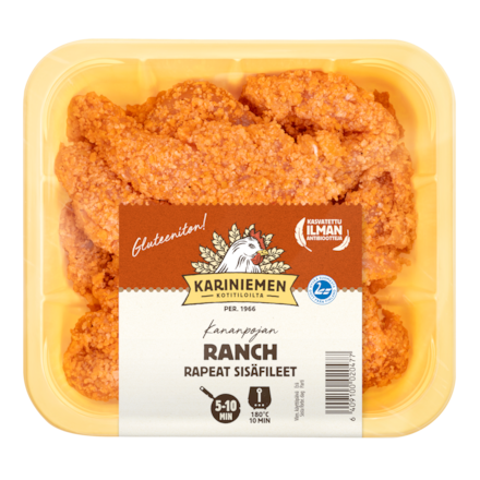 Kariniemen Kananpojan Rapeat sisäfileet Ranch