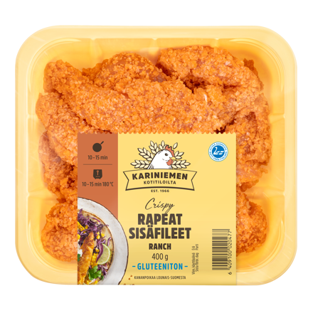 Kariniemen Kananpojan Rapeat sisäfileet Ranch