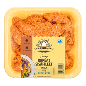 Kariniemen Kananpojan Rapeat sisäfileet Ranch