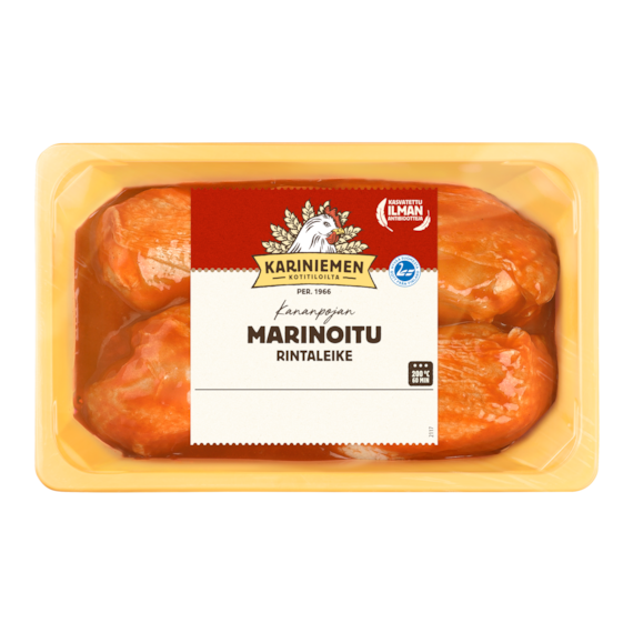 Kariniemen Kananpojan Rintaleike marinoitu