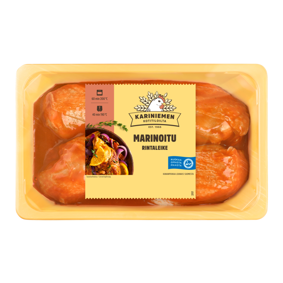 Kariniemen Kananpojan Rintaleike marinoitu