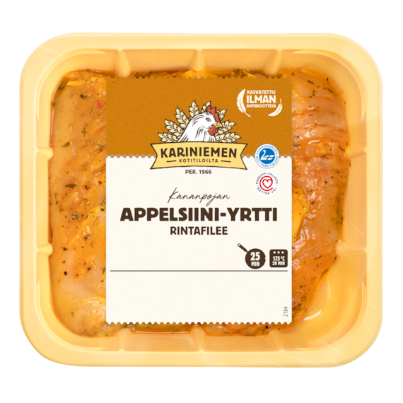 Kariniemen Kananpojan filee appelsiini-yrtti