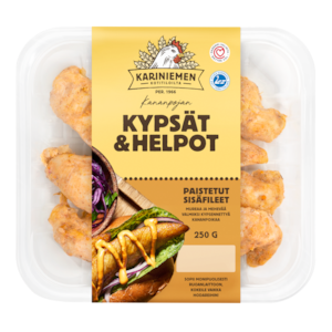 Kariniemen Kananpojan Kypsät ja Helpot paistetut sisäfileet
