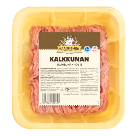 Kariniemen Kalkkunan jauheliha