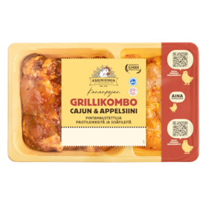 Kariniemen Kananpojan Grillikombo Cajun & Appelsiini