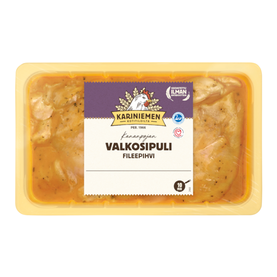 Kariniemen Kananpojan fileepihvi valkosipuli