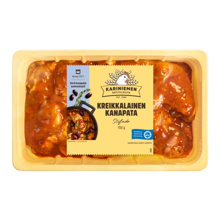 Kariniemen Kananpojan Kreikkalainen kanapata