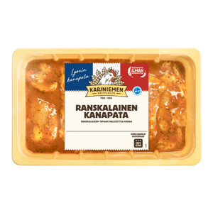 Kariniemen Kananpojan Uunivalmis ranskalainen kanapata