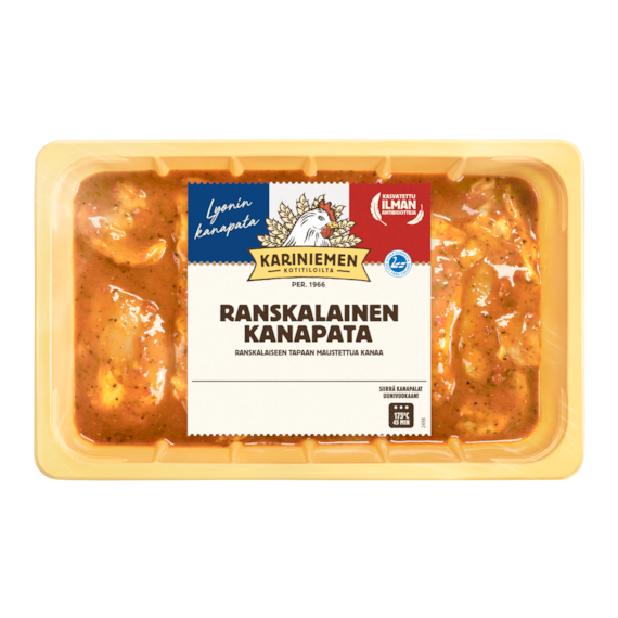 Kariniemen Kananpojan Uunivalmis ranskalainen kanapata