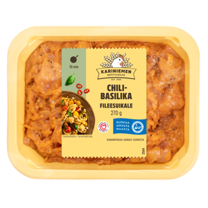 Kariniemen Kananpojan fileesuikale chili-basilika