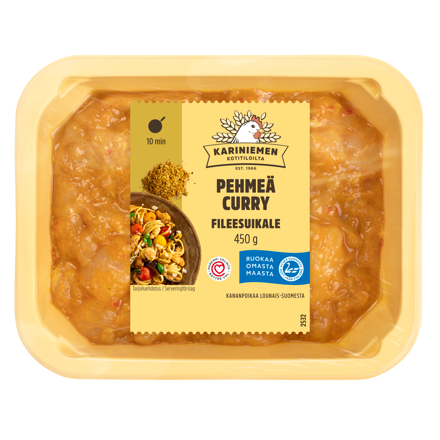 Kariniemen Kananpojan fileesuikale pehmeä curry