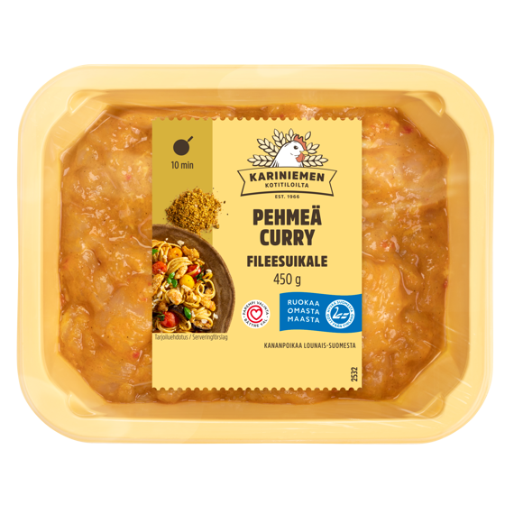 Kariniemen Kananpojan fileesuikale pehmeä curry