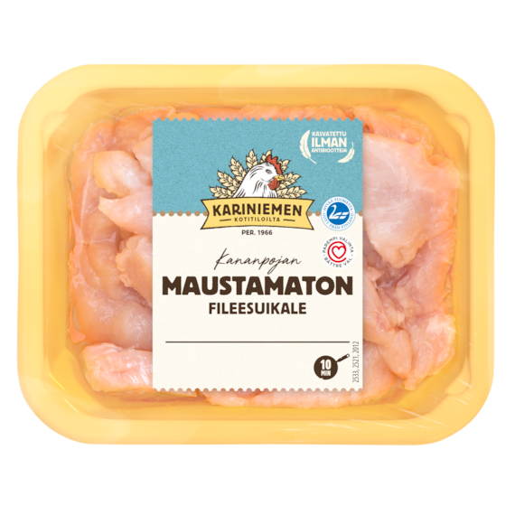 Kariniemen Kananpojan Fileesuikale maustamaton
