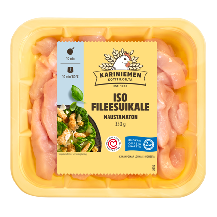 Kariniemen Kananpojan Iso fileesuikale maustamaton