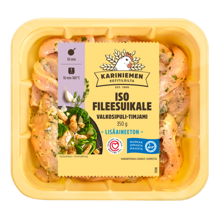 Kariniemen Kananpojan Iso fileesuikale valkosipuli-timjami