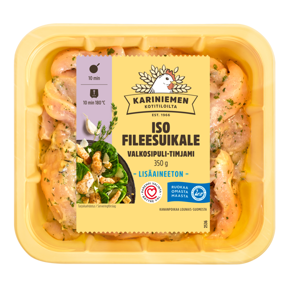 Kariniemen Kananpojan Iso fileesuikale valkosipuli-timjami