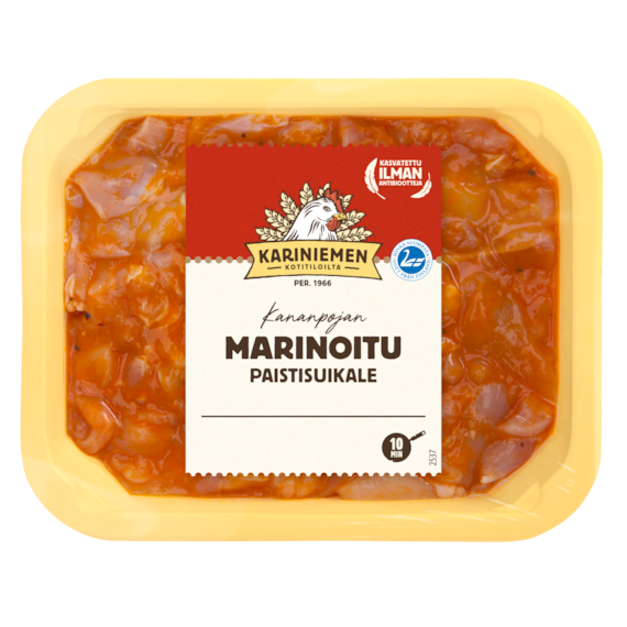 Kariniemen Kananpojan Paistisuikale marinoitu