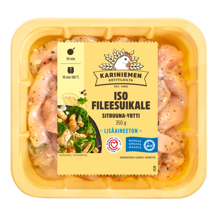 Kariniemen Kananpojan Iso fileesuikale sitruuna-yrtti