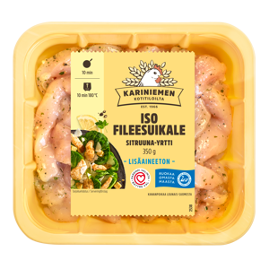 Kariniemen Kananpojan Iso fileesuikale sitruuna-yrtti
