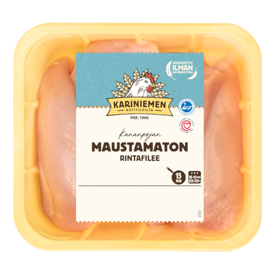 Kariniemen Kananpojan rintafilee maustamaton