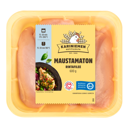 Kariniemen Kananpojan rintafilee maustamaton