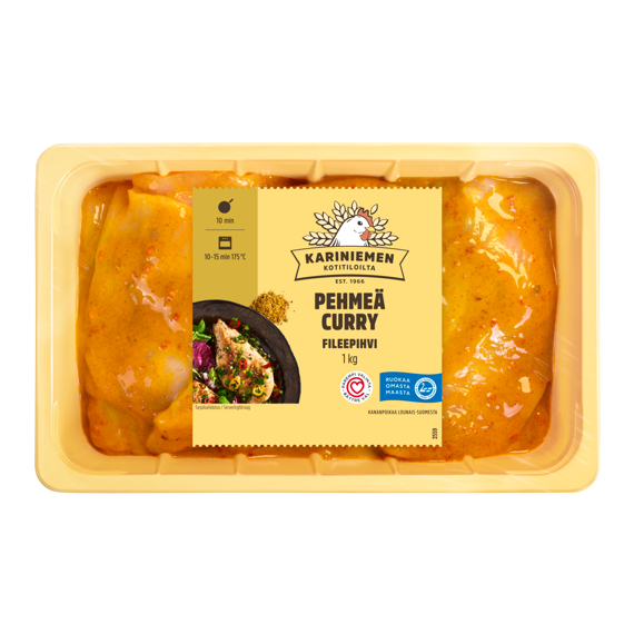 Kariniemen Kananpojan Fileepihvi pehmeä curry