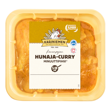 Kariniemen Kananpojan Minuuttipihvi® hunaja-curry