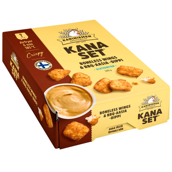 Kariniemen KanaSet® Chicken Boneless wings