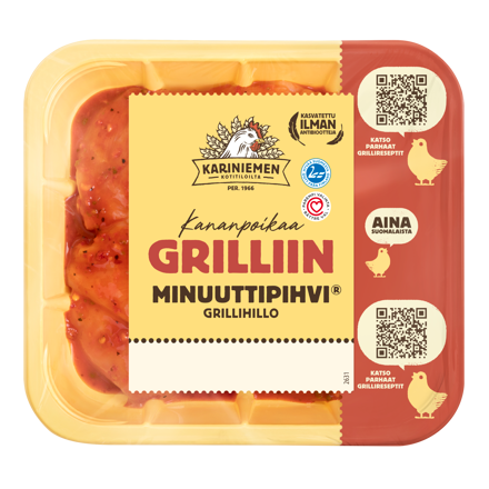 Kariniemen Kananpojan Minuuttipihvi® Grillihillo