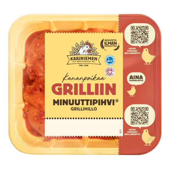 Kariniemen Kananpojan Minuuttipihvi® Grillihillo