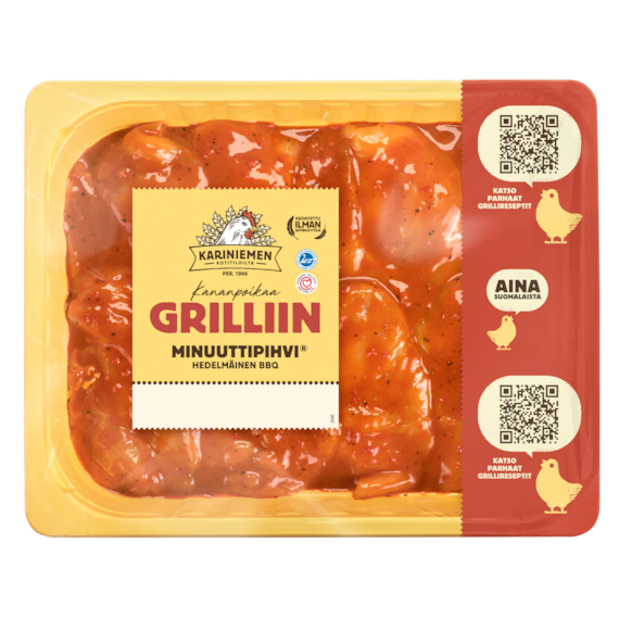 Kariniemen Kananpojan Minuuttipihvi® hedelmäinen BBQ