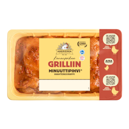 Kariniemen Kananpojan Minuuttipihvi® Vaahterasiirappi