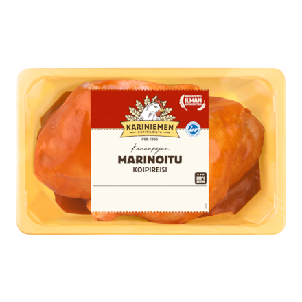 Kariniemen Kananpojan koipireisi marinoitu