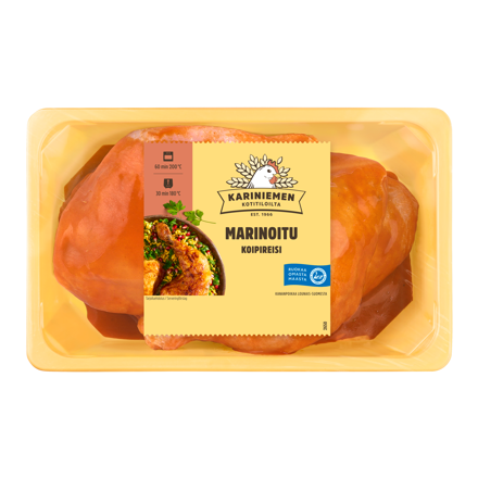 Kariniemen Kananpojan koipireisi marinoitu
