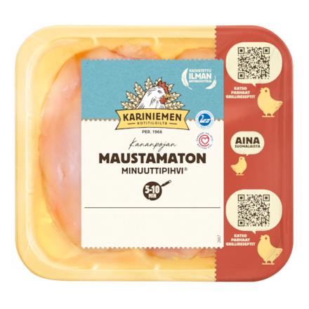Kariniemen Kananpojan Minuuttipihvi® maustamaton