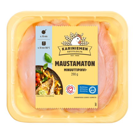 Kariniemen Kananpojan Minuuttipihvi® maustamaton